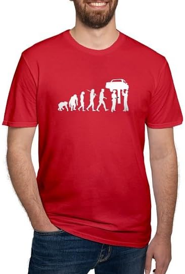 CafePress Auto Mechanic Men's Fitted T Shirt (Dark) Men's Semi-Fitted Classic Cotton T-Shirt - Red