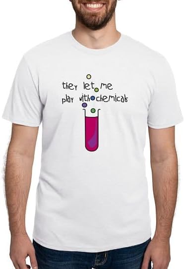 CafePress Chem2 Mens Tri Blend T Shirt Men's Deluxe Tri-Blend T-Shirt - White