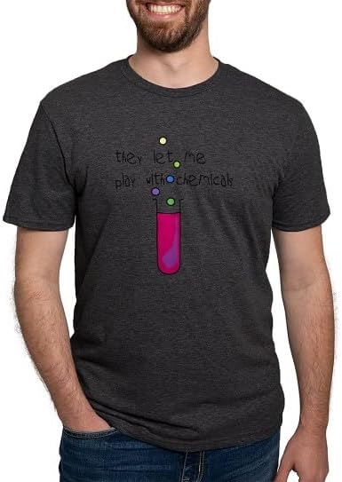 CafePress Chem2 Mens Tri Blend T Shirt Men's Deluxe Tri-Blend T-Shirt - Black