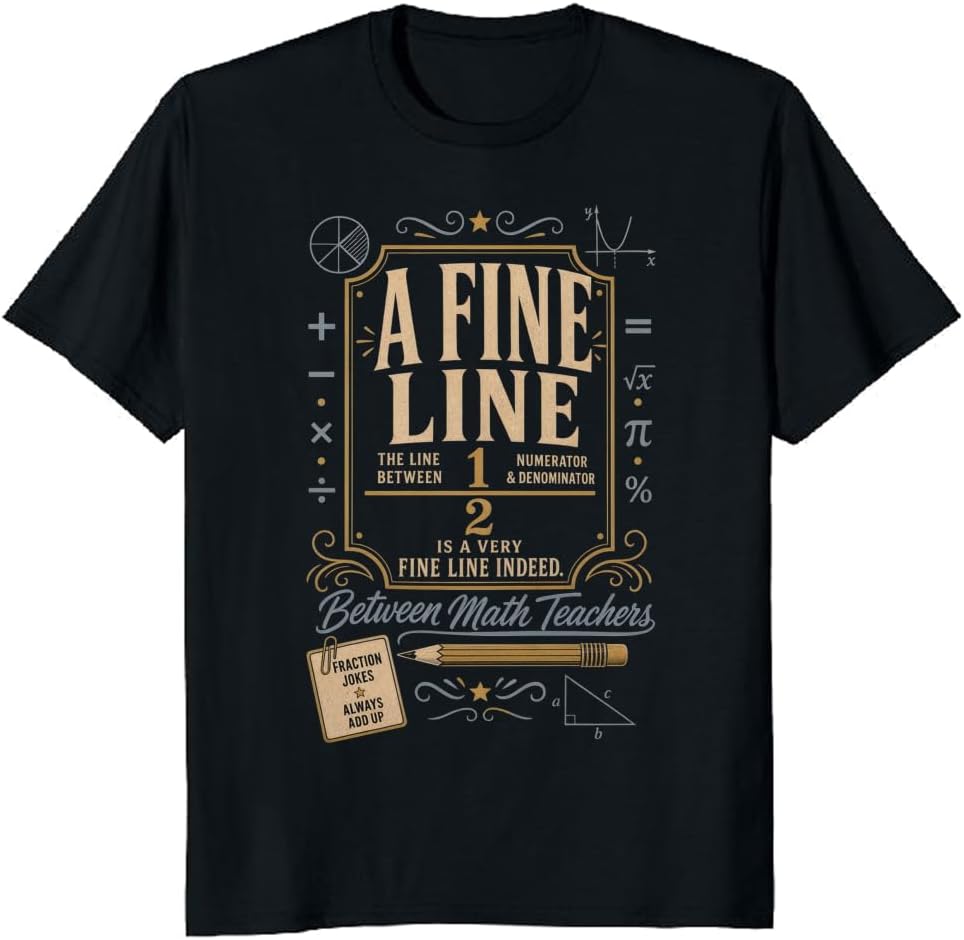 Math Teacher Era T-Shirt Classroom Appreciation Graphic Tee - S10