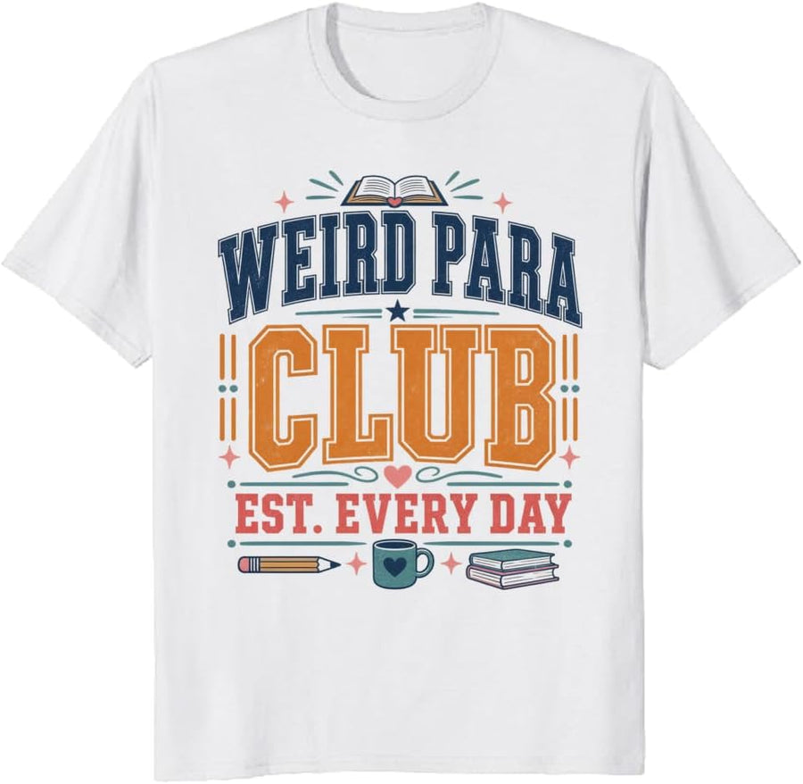 School para T-Shirt Weird Wonderful Retro Floral Pennant Tee - S3