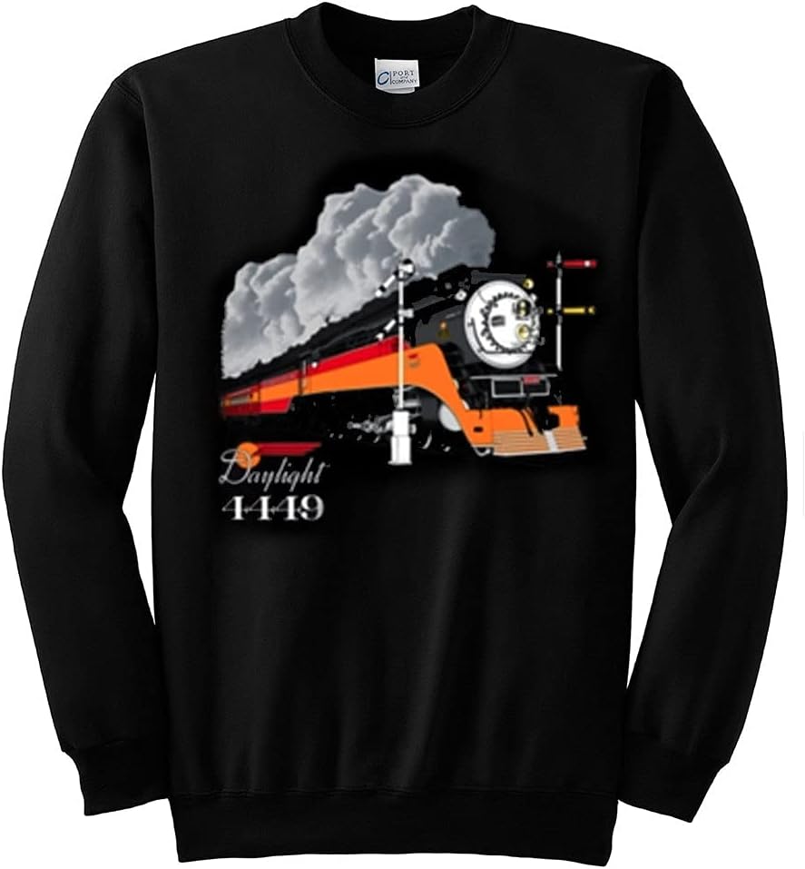 Southern Pacific Daylight 4449 Authentic Railroad Sweatshirt [4449] - Black