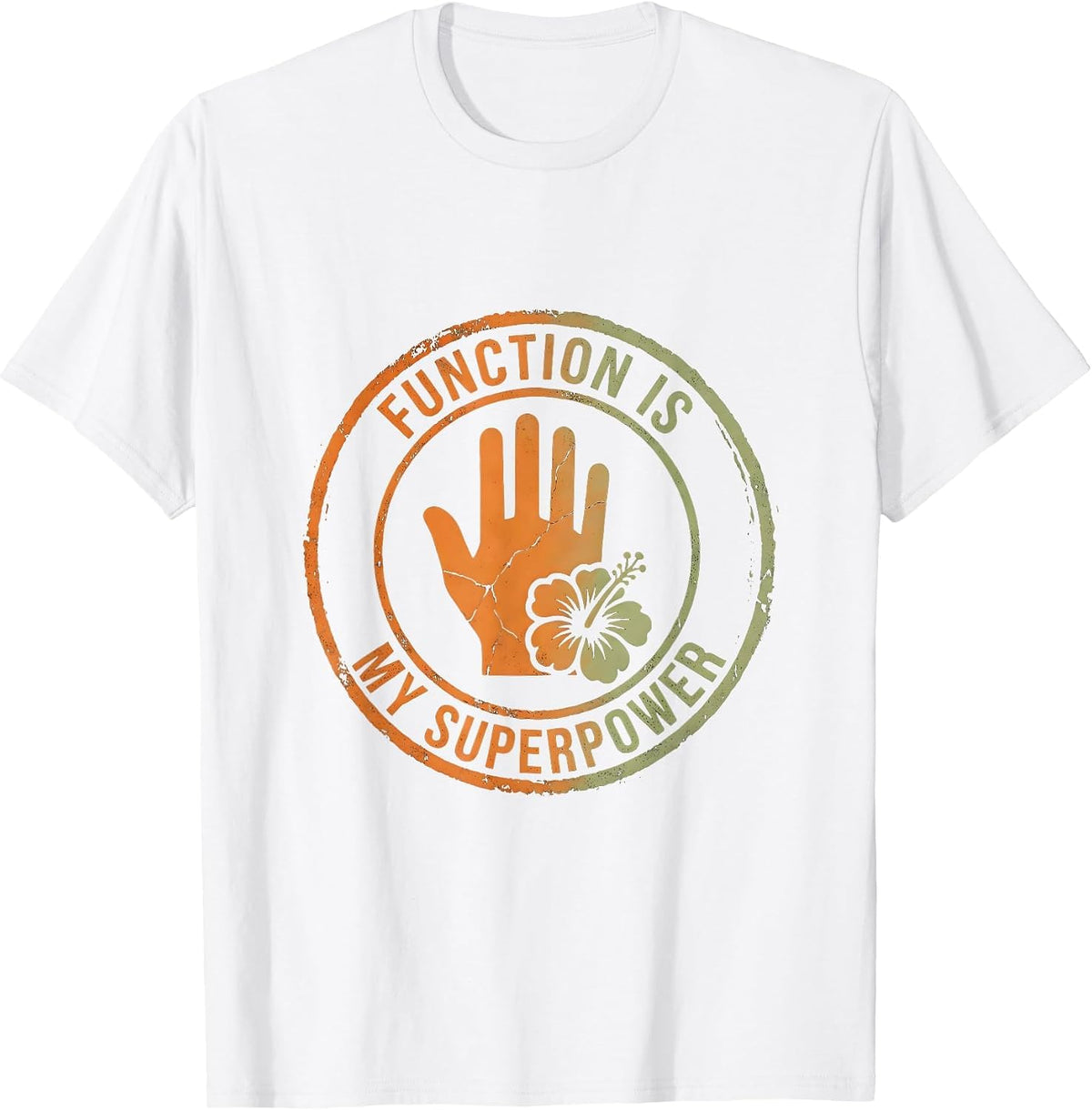 Men's Function Is My Superpower Occupational Therapy T-Shirt - White