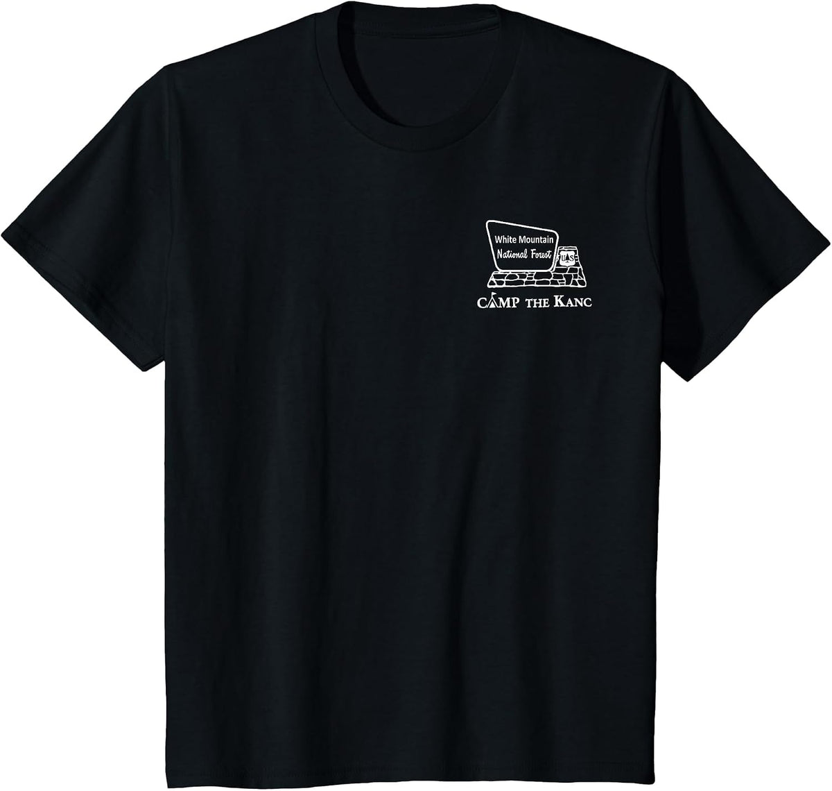 Camp the Kancamagus T-Shirt - Black