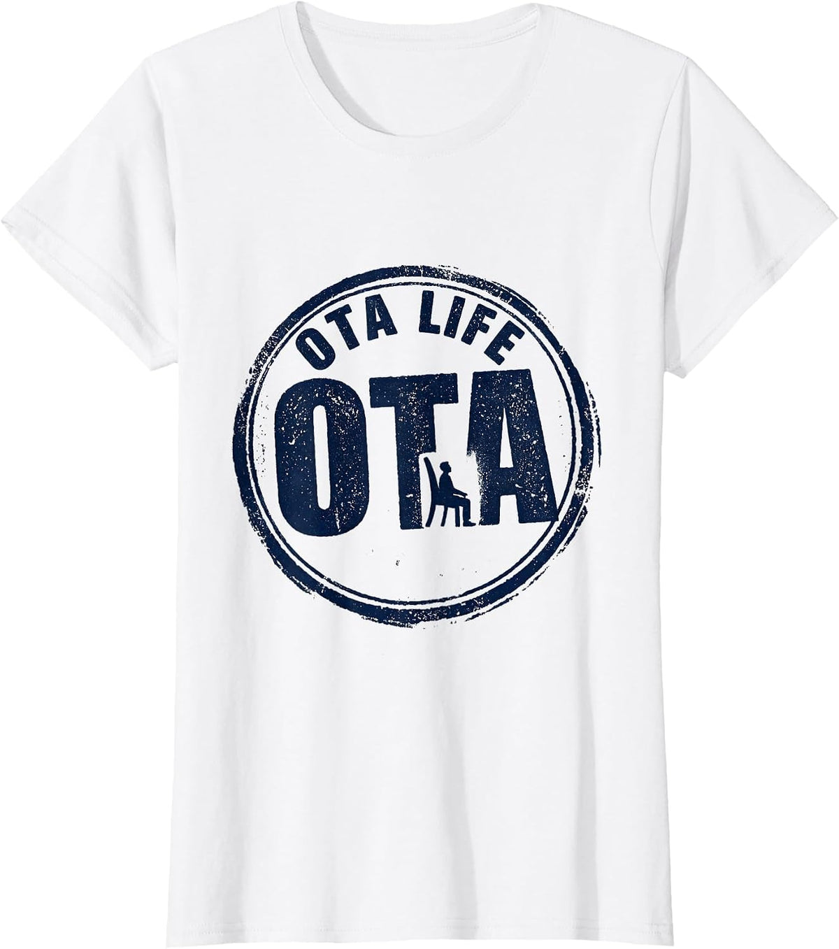 OTA Life Retro Occupational Therapy OTA COTA OT Month T-Shirt - White