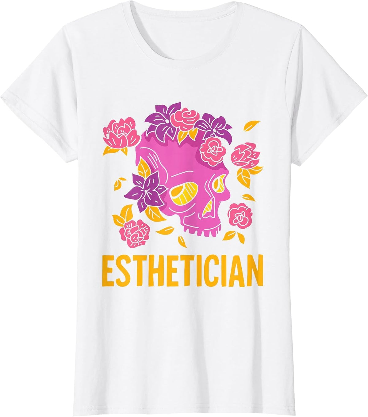 Beautician Professional Cosmetics Women Beautician T-Shirt - White