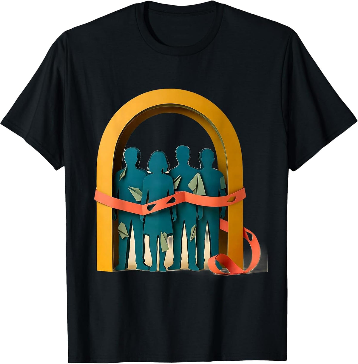 Men's Broad Arch Learner Inclusion Classroom Staff Special T-Shirt - Black