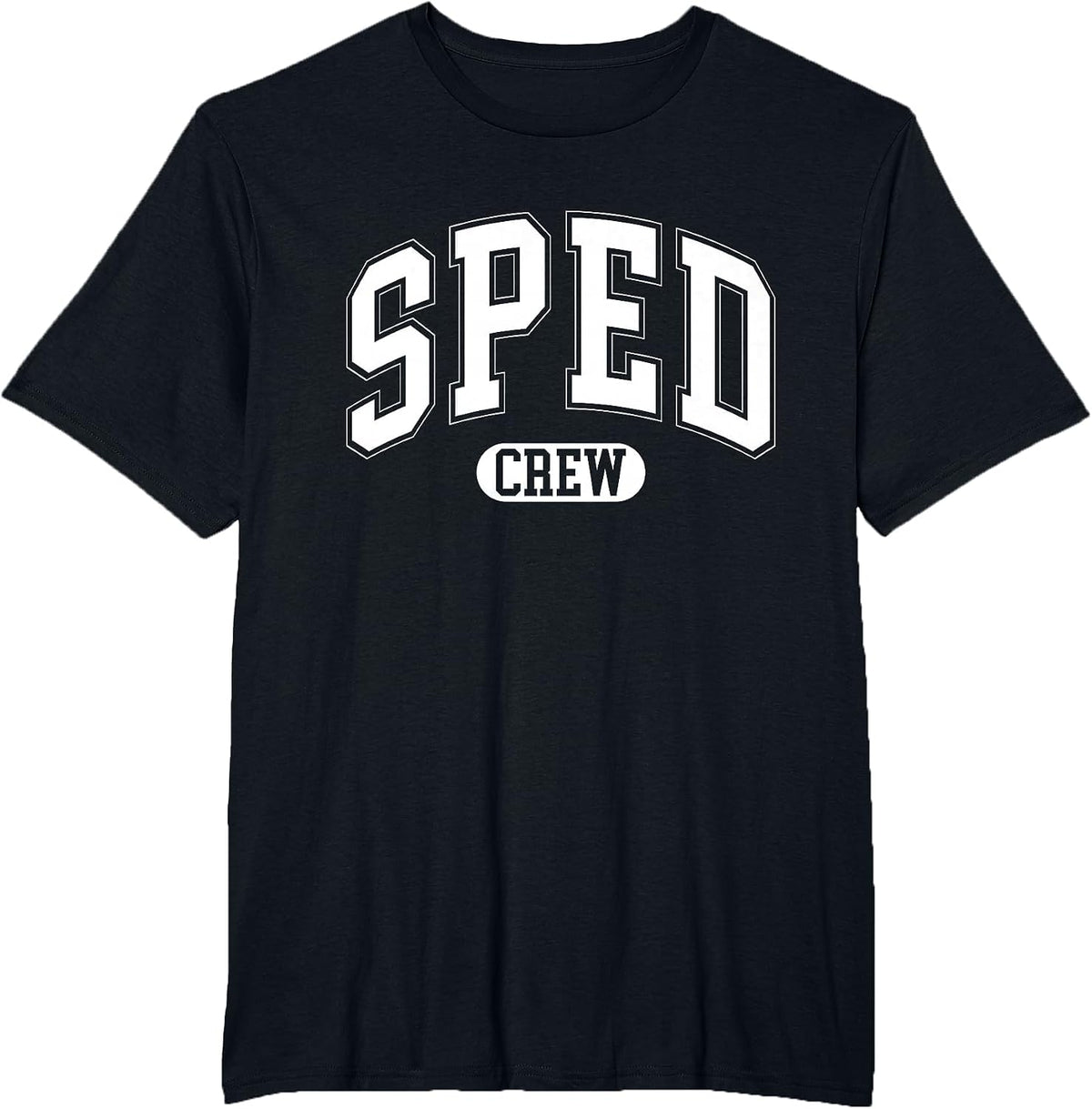 SPED Crew SPED Teacher Back to School Design for Women Men T-Shirt - Black