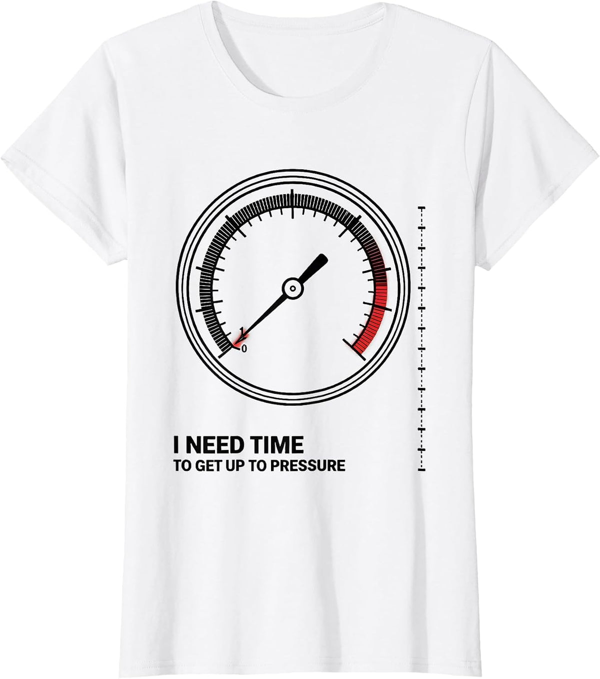 I Need Time To Get Up To Pressure Funny Train Enthusiast T-Shirt - White