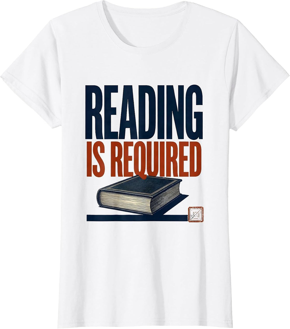 Reading Is Required Witty English Literature Teacher Humor T-Shirt - White