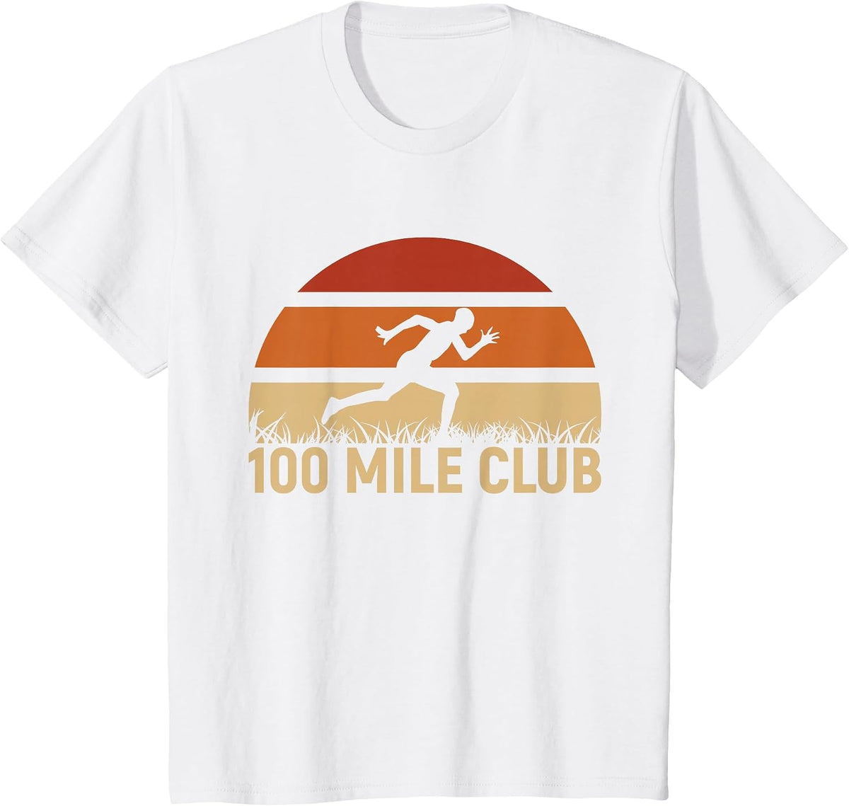100 Mile Club Ultra Running Ultra Marathon Runner T-Shirt - White