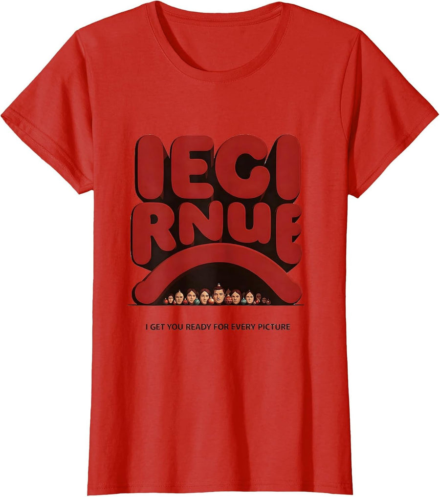 Women's I Get You Ready For Every Picture Funny Esthetician Skincare T-Shirt - Red