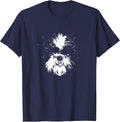 Shih Tzu Little Lion Sketch Asian Toy Dog Breed Shih Tzus T-Shirt - Navy Blue