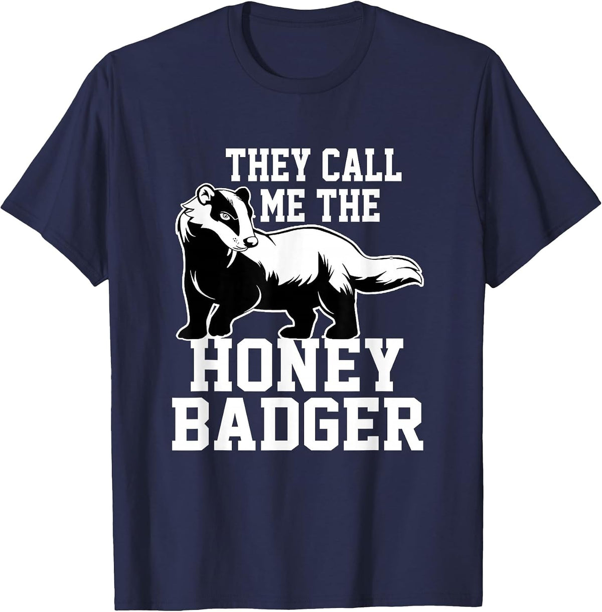 Funny Honey Badger Don't Team Marten Men Women Kid T-Shirt - Navy Blue