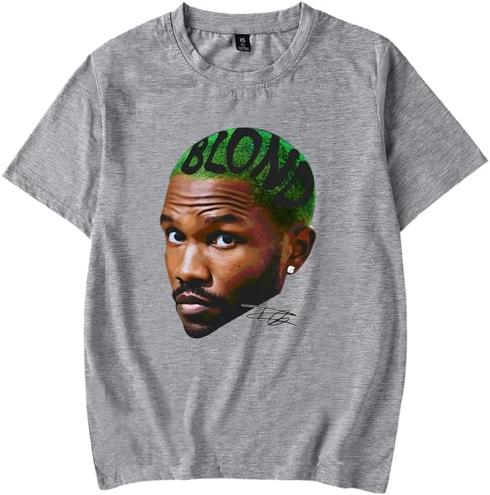 Shirt Rapper Graphic Merch Tshirt Concert Album Cover Summer Tees Men Women - Gray
