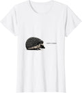 Women's I Don't Cuddle Funny Hedgehog Lover Gift for Kids Women T-Shirt - White