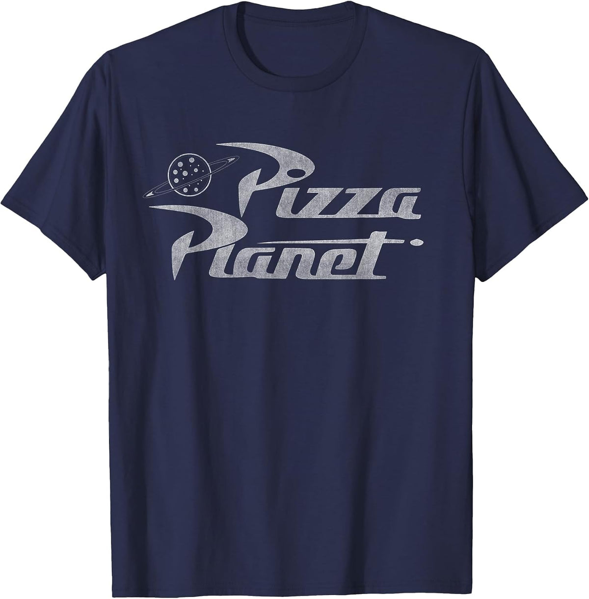 Toy Story Pizza Planet Delivery Adult T-Shirt - Navy Blue