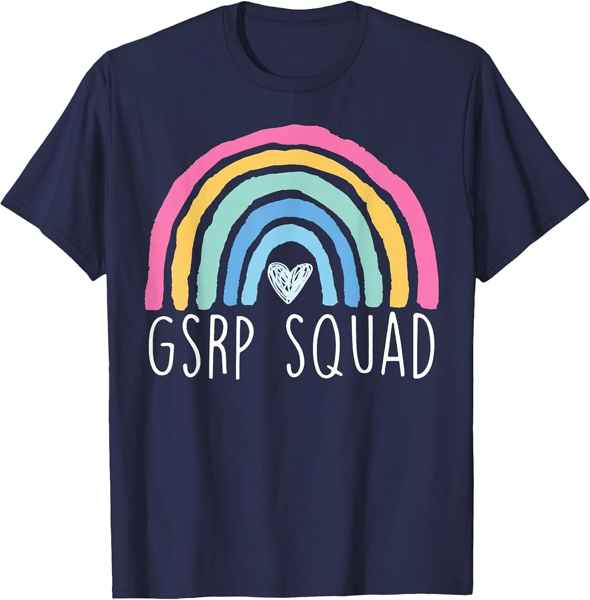 GSRP Squad Early Intervention Teacher Intervention Support T-Shirt - Navy Blue