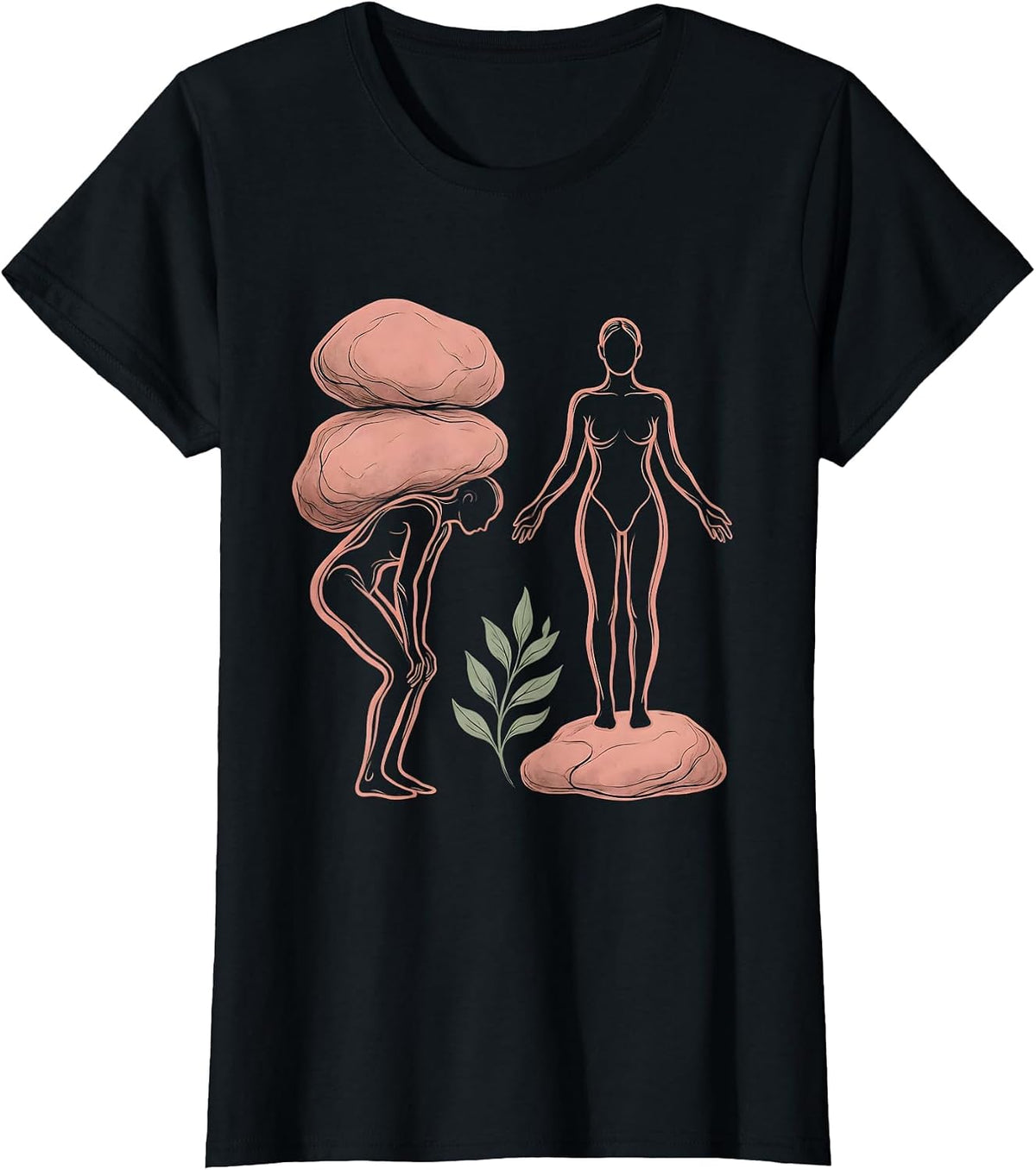 Women's Mental Health Matters Boulder Release Graphic T-Shirt - Black