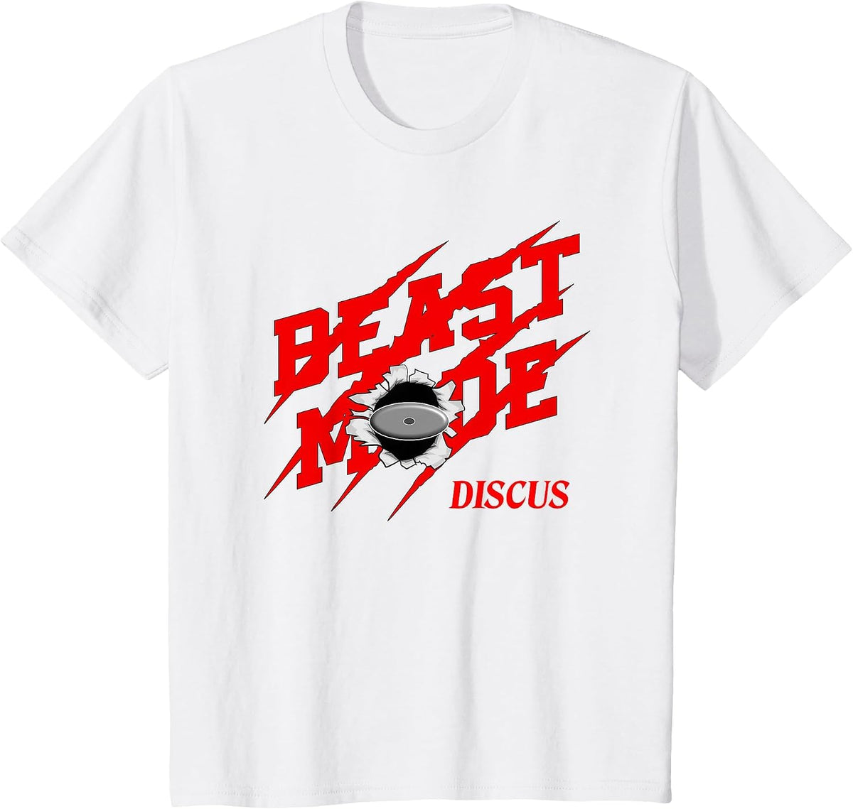 I Throw Stuff Discus Throwing Athlete Discus Throw T-Shirt - White