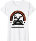 Women's Electricians Union Proud Skilled Trades Worker Labor T-Shirt - White