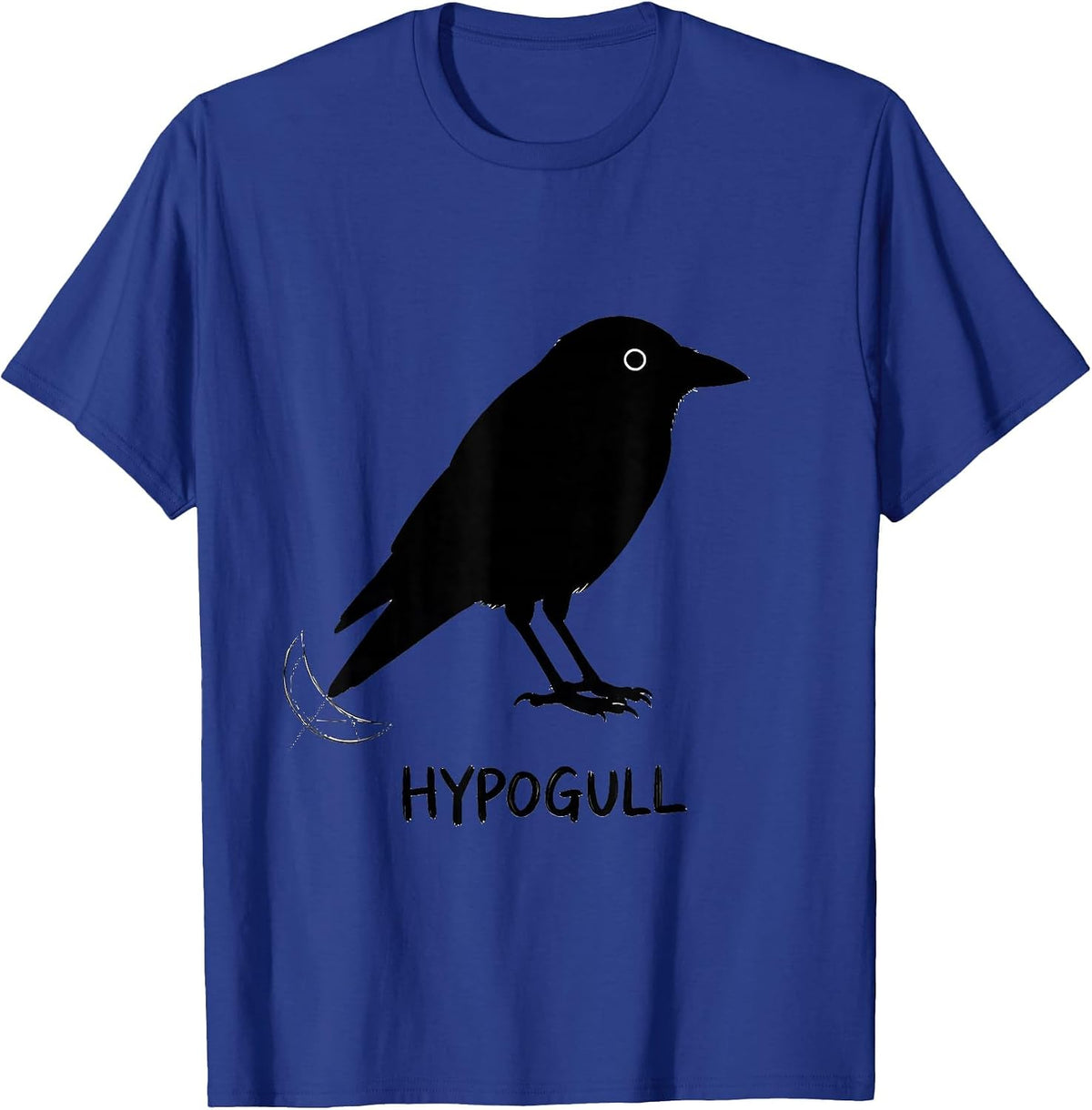 Hypogull Funny Bird Pun Math Teacher Geometric Humor T-Shirt - Royal Blue