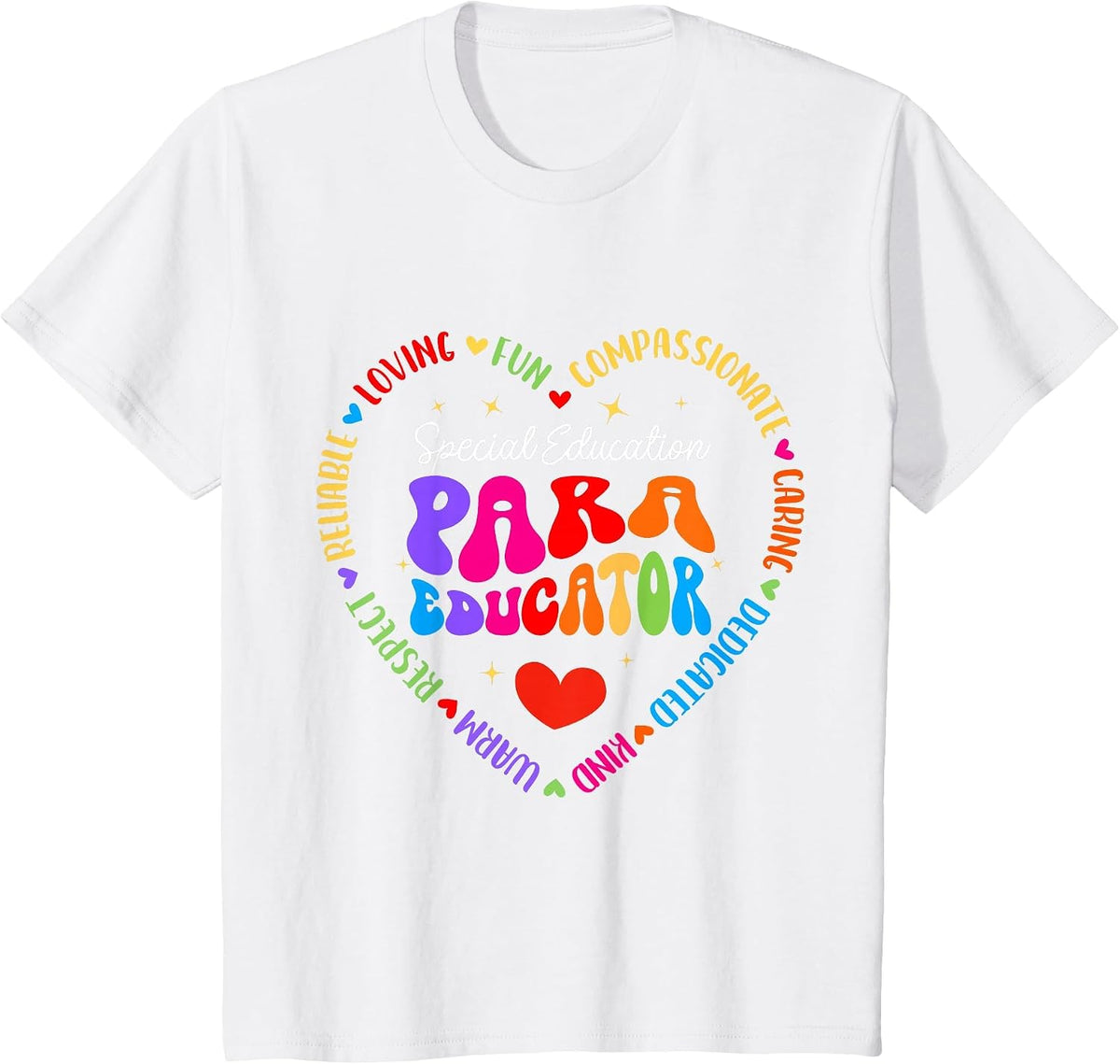 Educators Special Ed Teacher Special Education Paraeducator T-Shirt - White