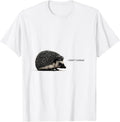 Men's I Don't Cuddle Funny Hedgehog Lover Gift for Kids Women T-Shirt - White