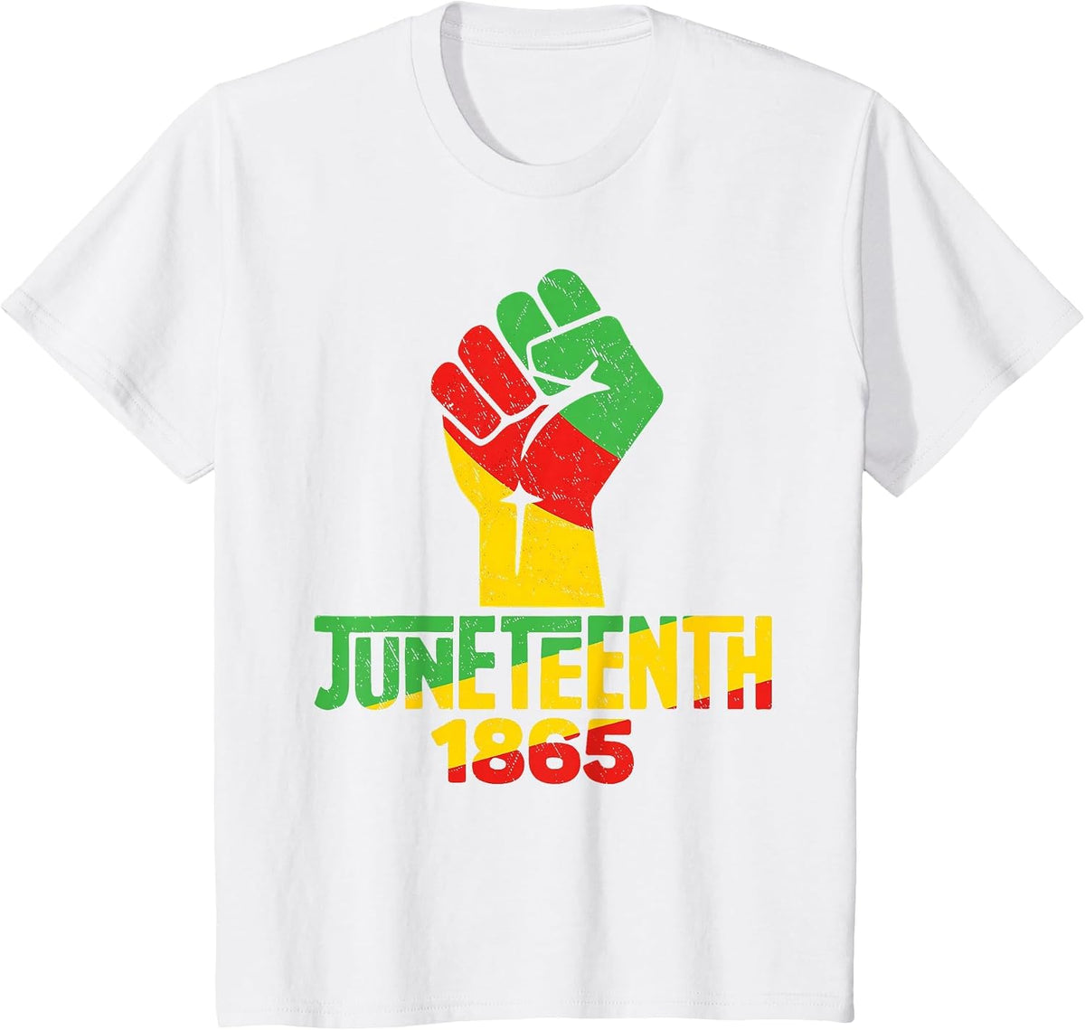 Juneteenth 1865 Breaking Every Chain African Pride T-Shirt - White