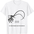 Men's I'm Three Parades And Two Sacks In Funny Mardi Gras Crawfish T-Shirt - White