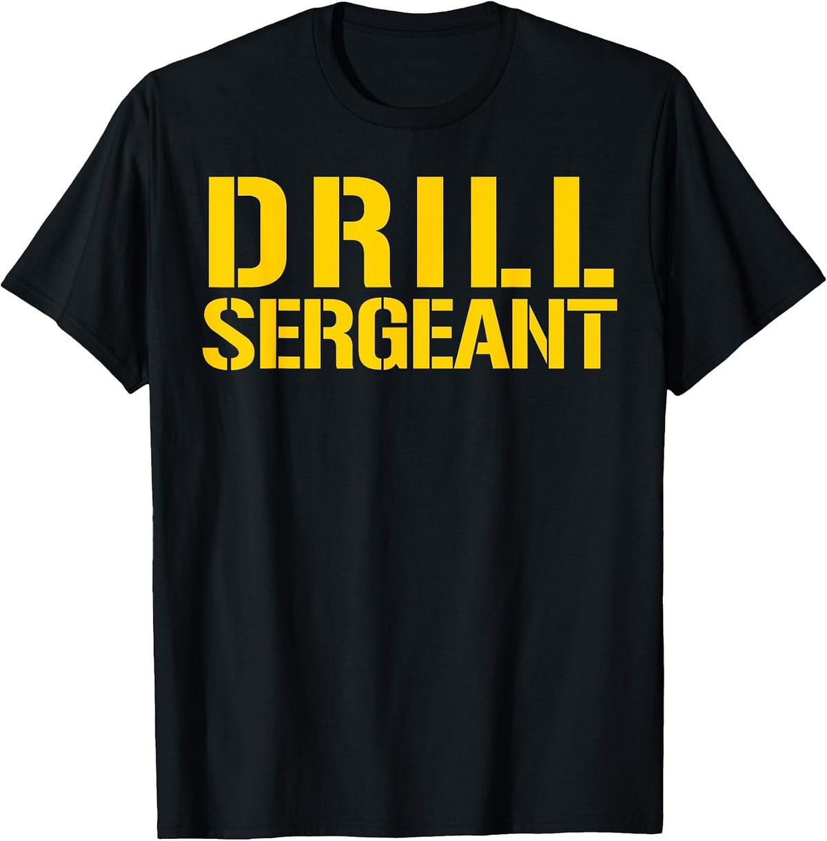 Drill Sergeant Uniform Military Boots Camp Instructor T-Shirt - Black