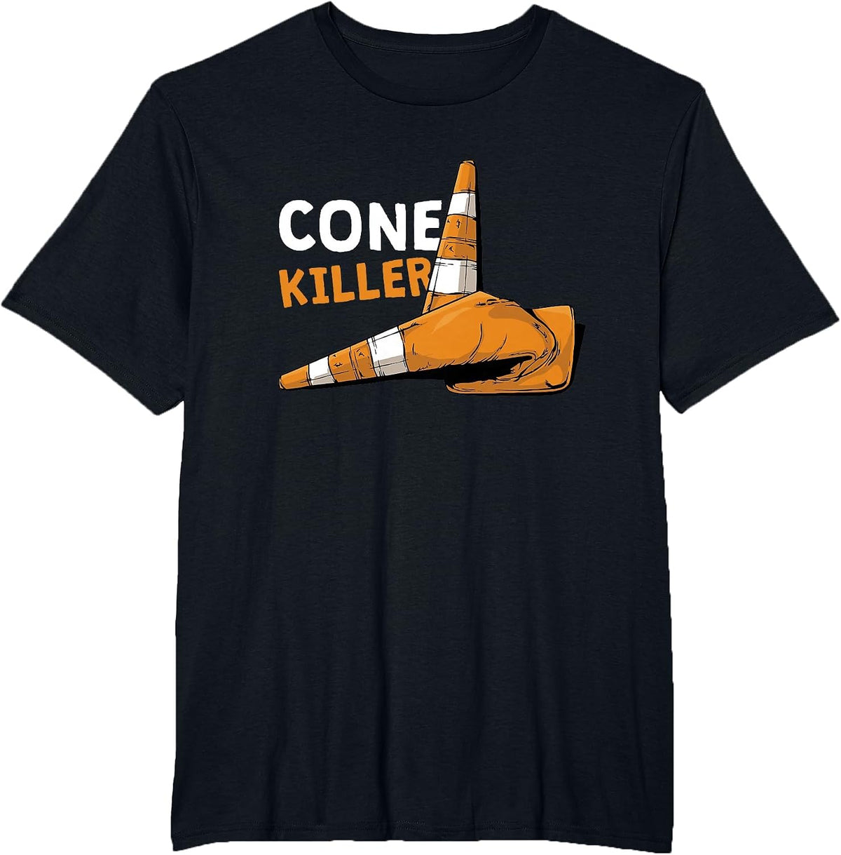 Cone Killer Autocross T-Shirt - Black