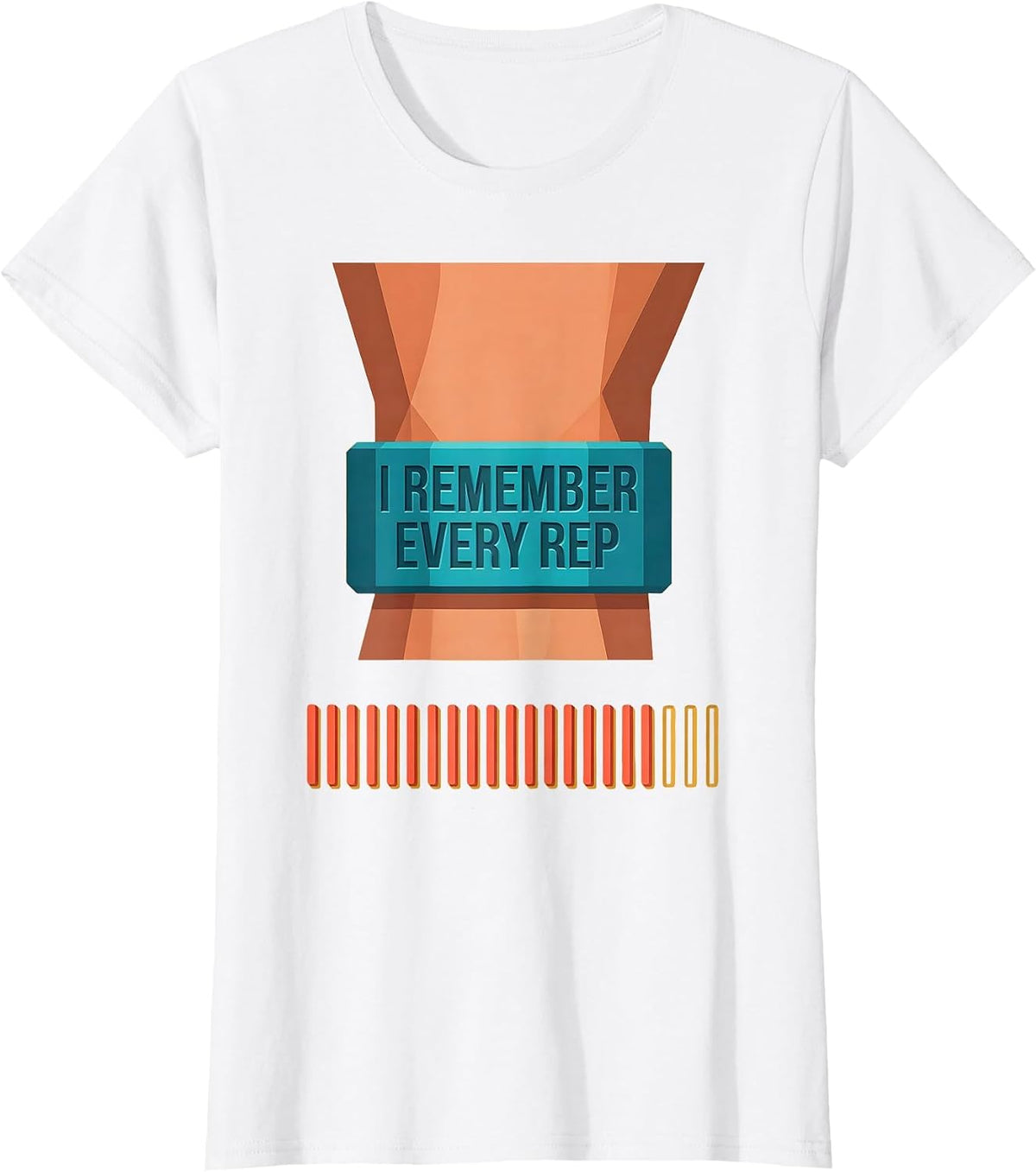 I Remember Every Rep Funny Physical Therapist PT OT Gift T-Shirt - White