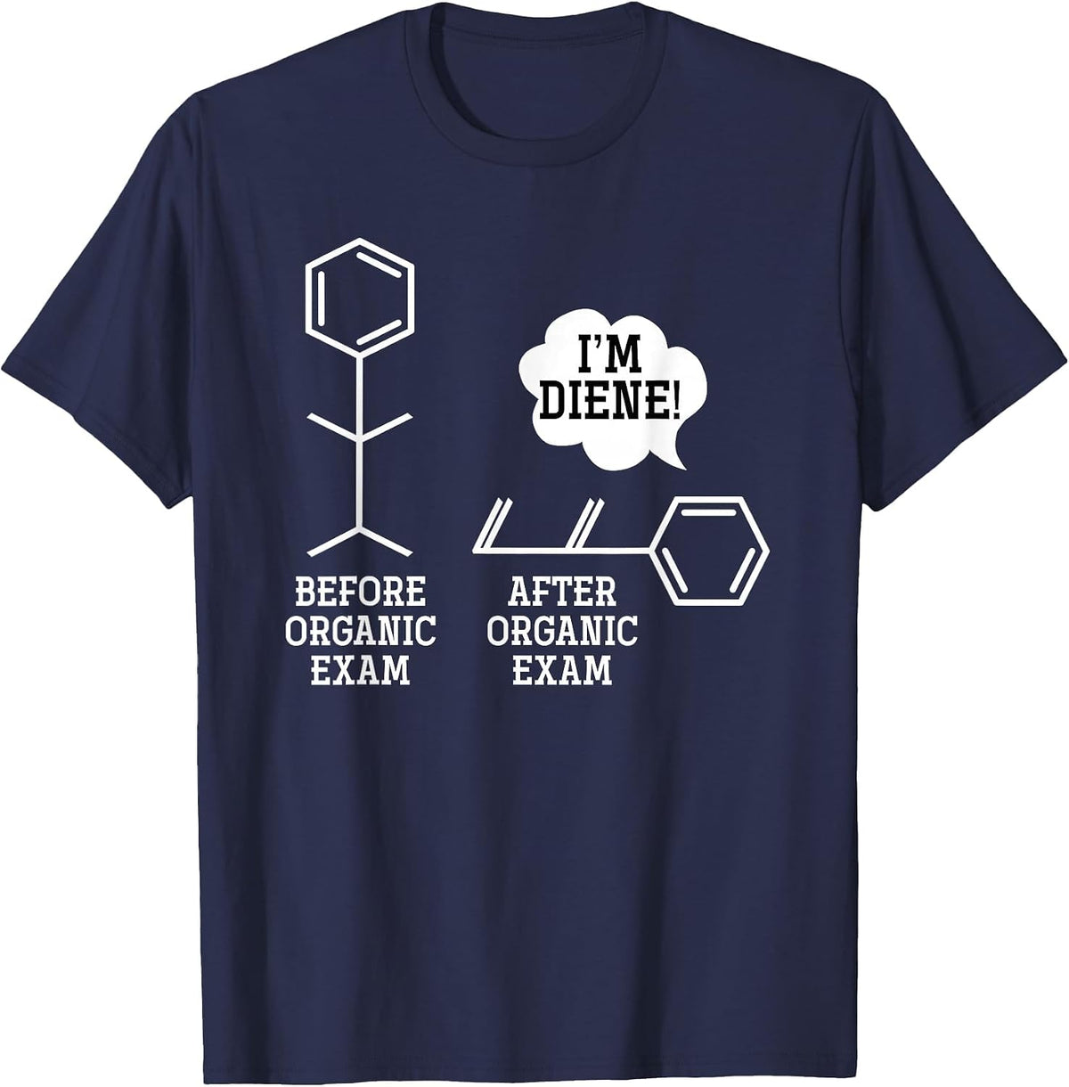 Funny Chemistry T-Shirt - Navy Blue