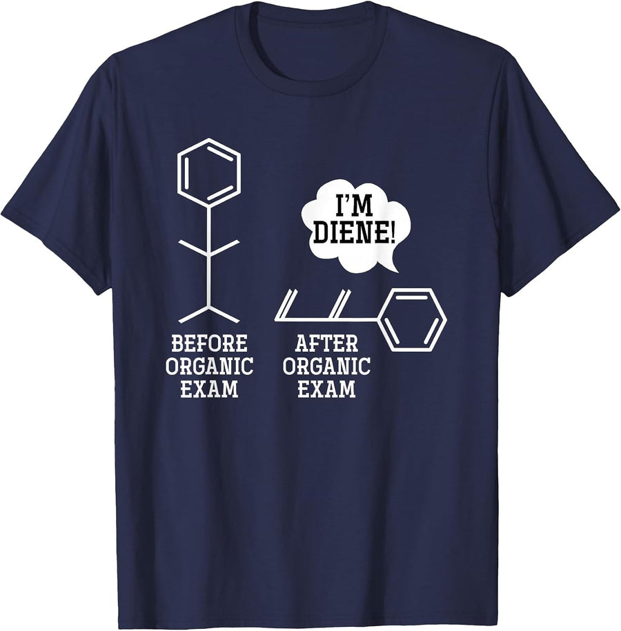 Funny Chemistry T-Shirt - Navy Blue
