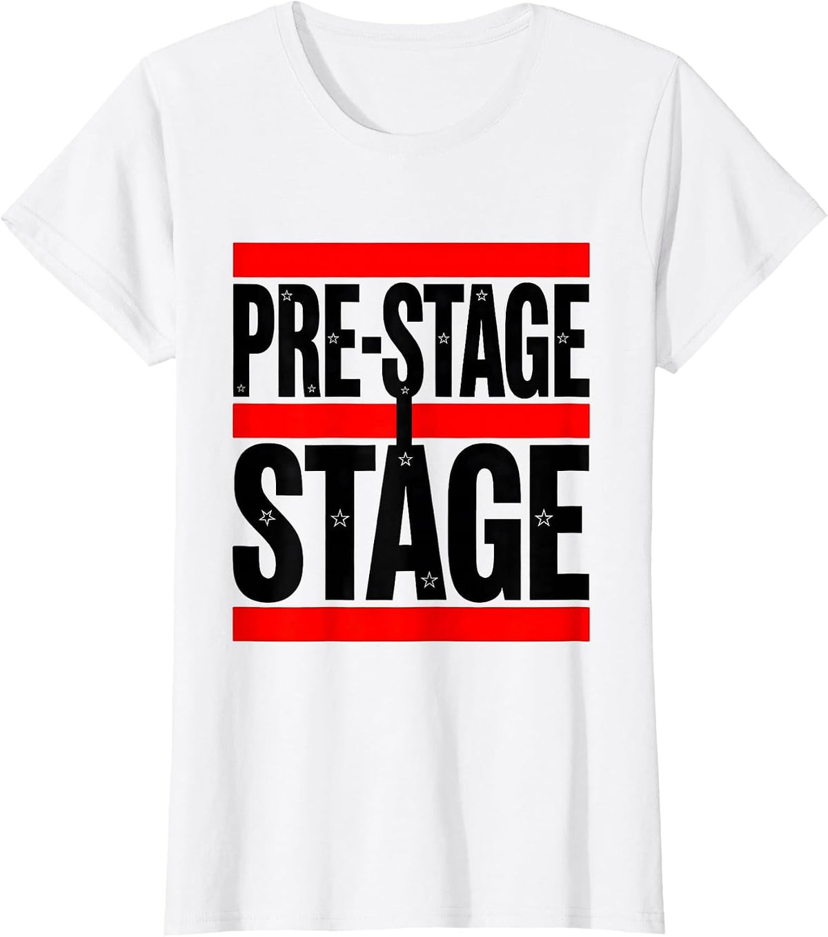 Pre-Stage Stage Minimalist Patriotic RC Car Racing Gift T-Shirt - White