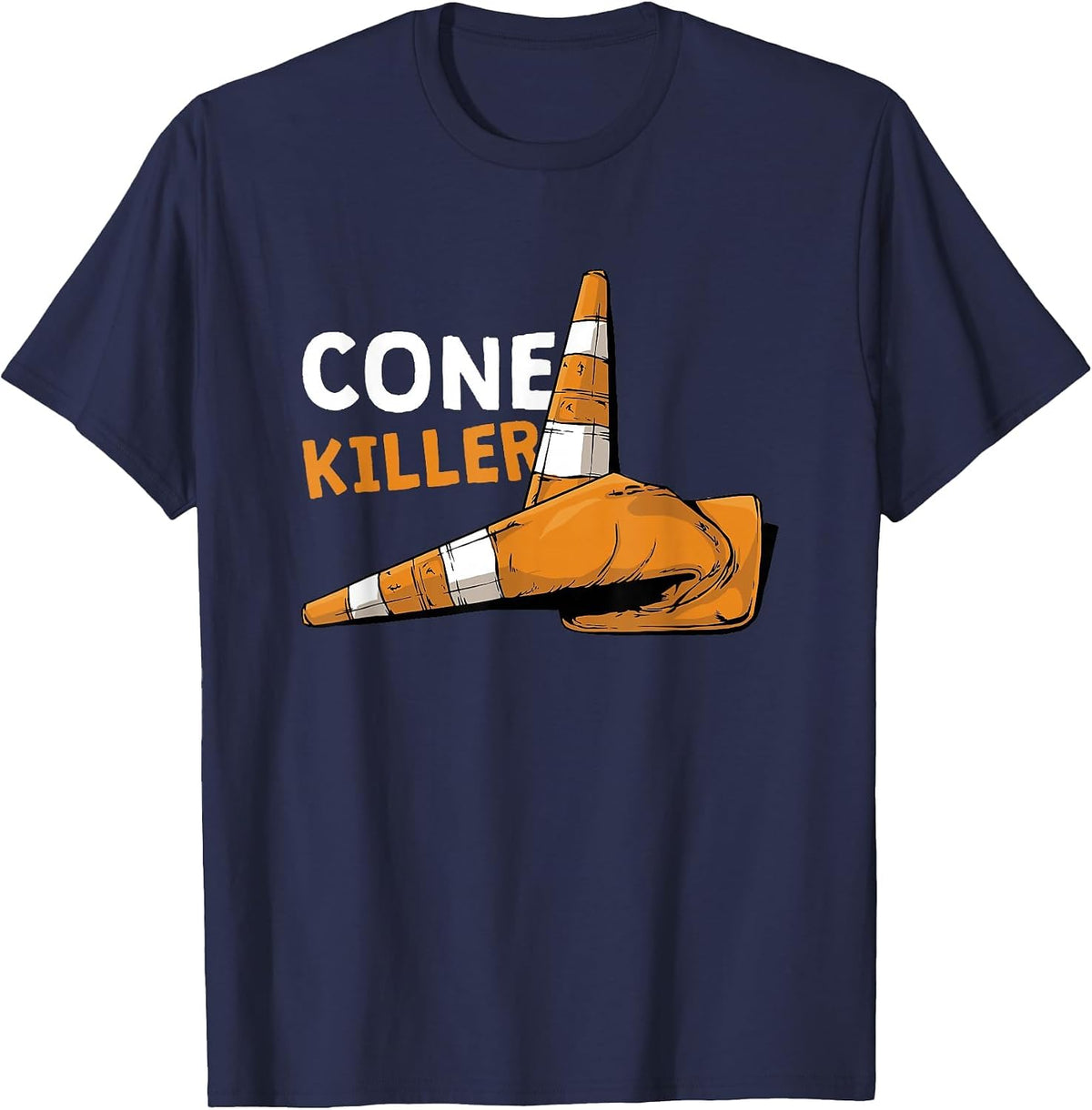 Cone Killer Autocross T-Shirt - Navy Blue