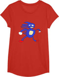 Sanik Meme T-Shirt - Girls Red