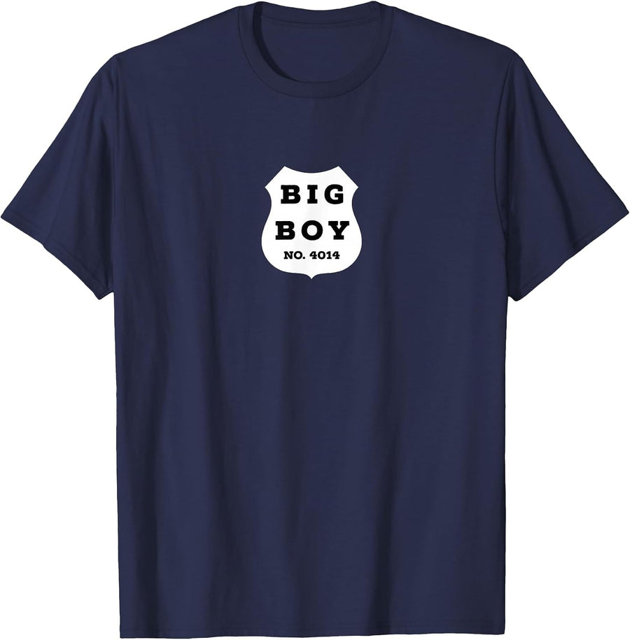 Big Boy No. 4014 T-Shirt - Navy Blue