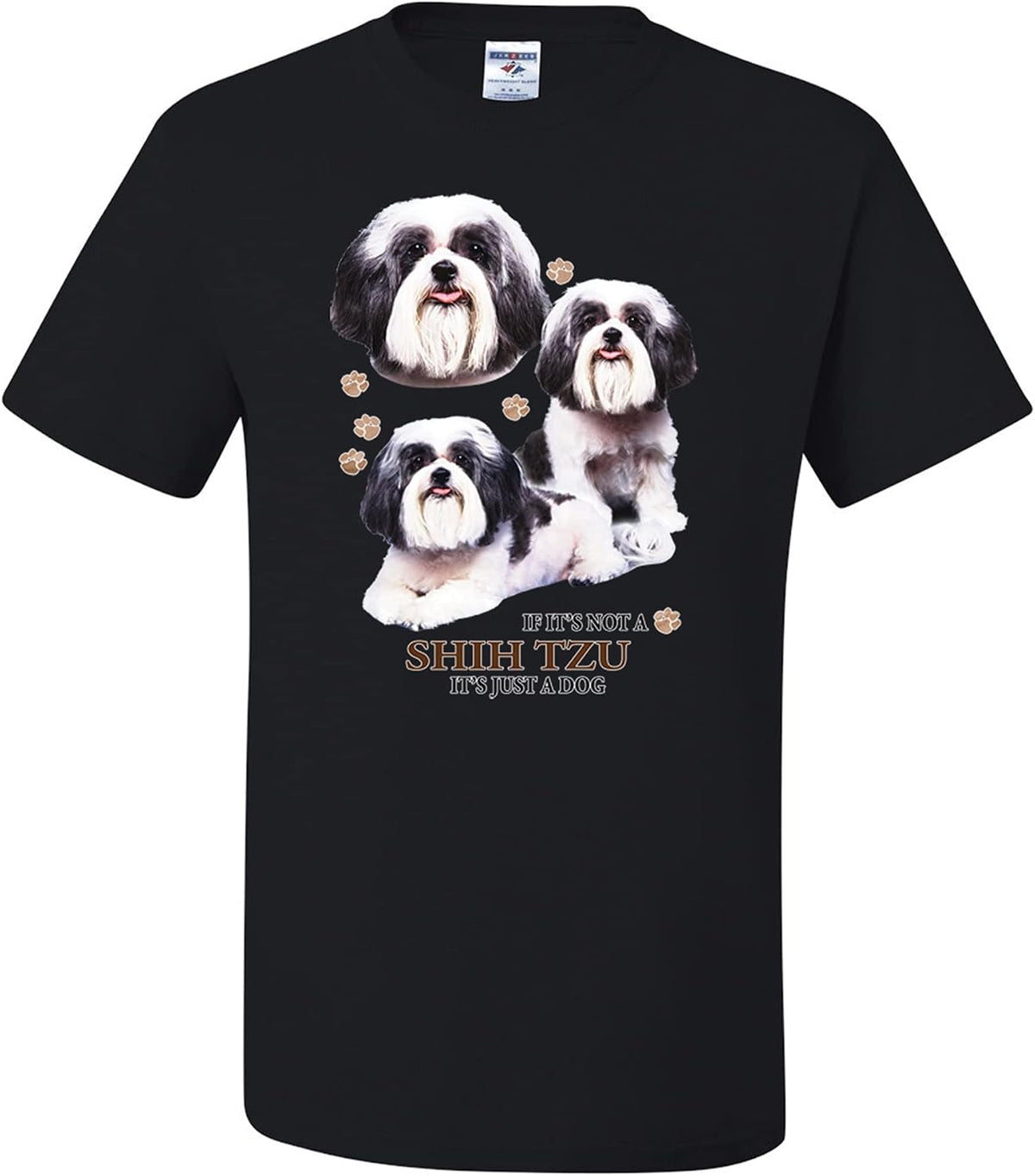 If It's Not a Shih Tzu It's Just a Dog Gift Dog Lover Mens T-Shirts - Black
