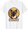 Men's Siamese Cat Howls at the Moon Retro Novelty Cat Lover T-Shirt - White