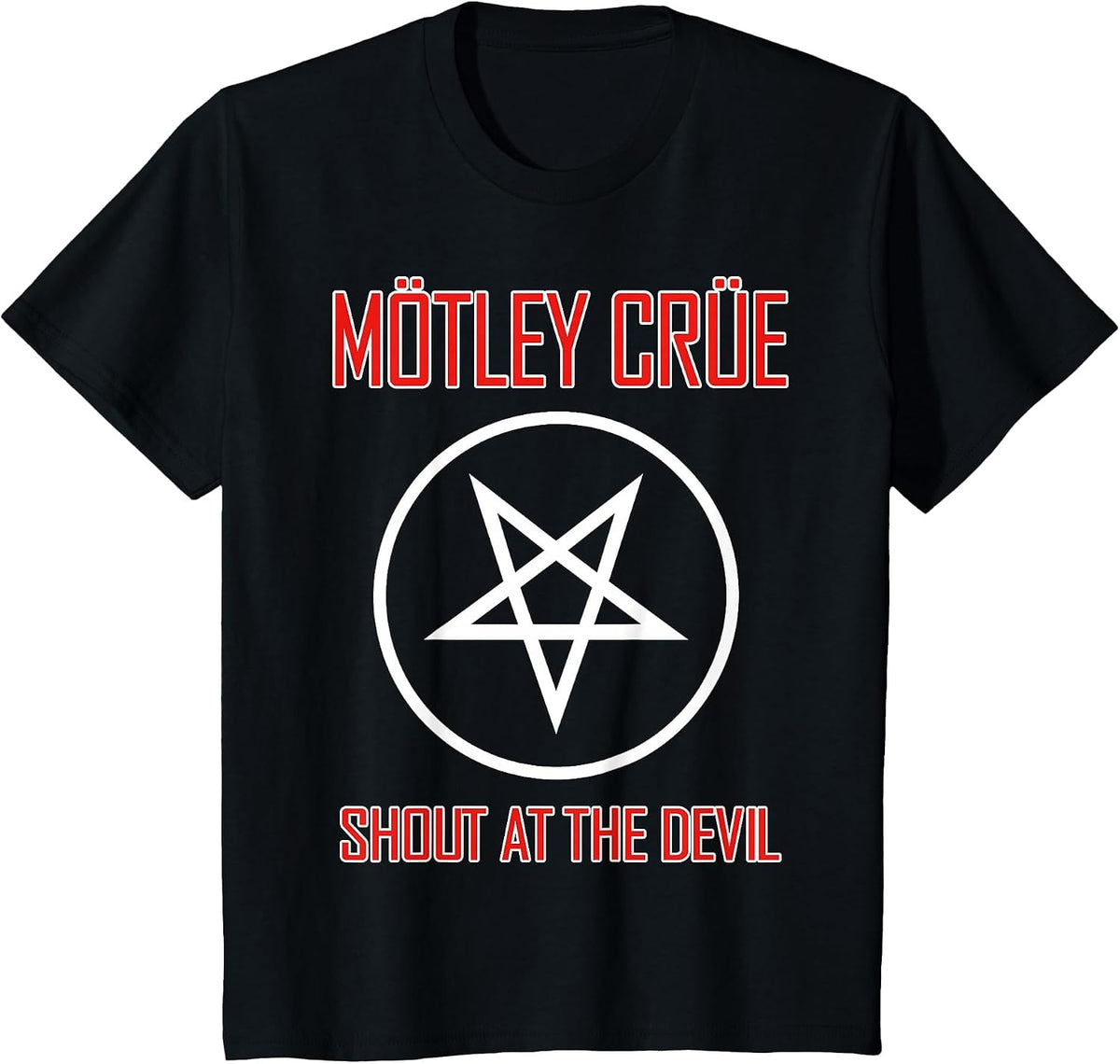 Mötley Crüe Shout at The Devil T-Shirt - Black