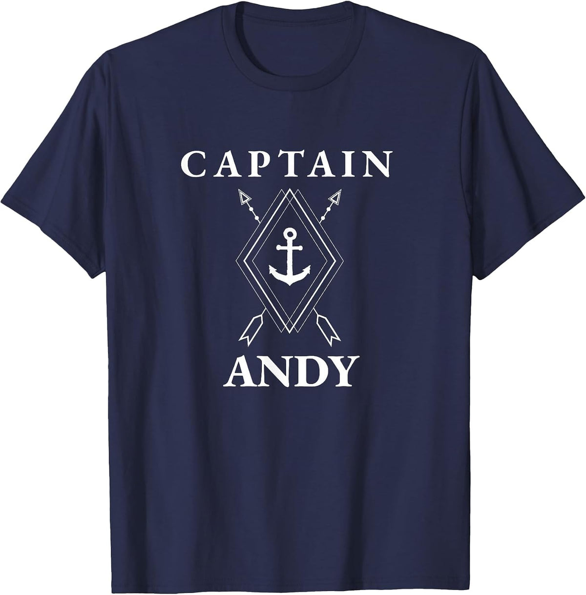 Captain Andy T-Shirt - Navy Blue