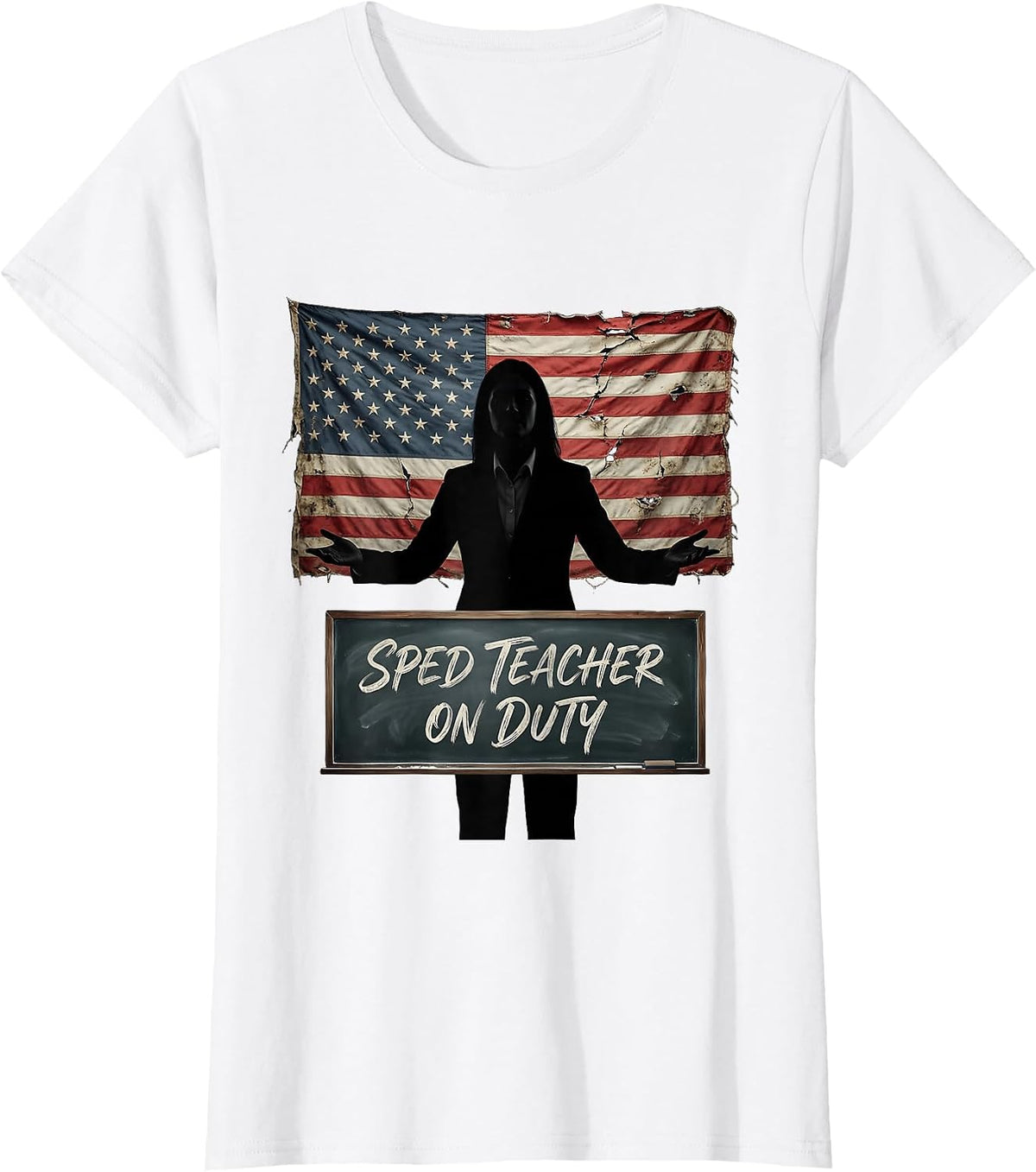 Sped Teacher On Duty Special Education Design T-Shirt - White