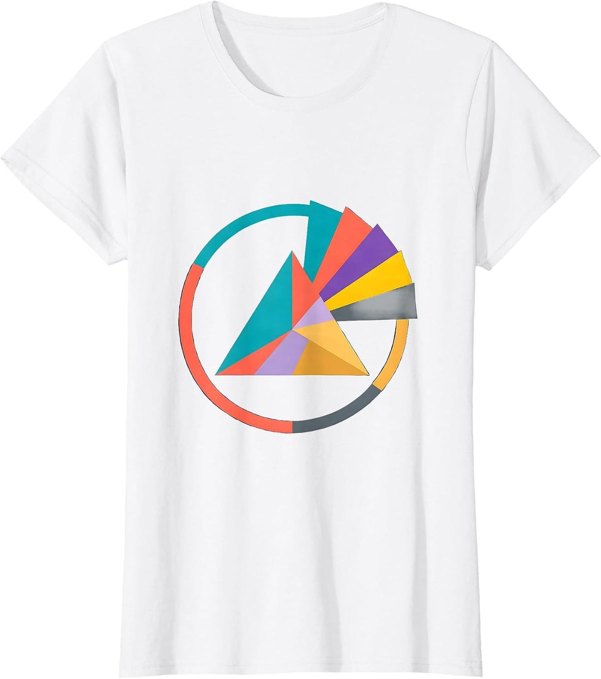 Neurodiversity Prism Infinite Spectrum Design T-Shirt - White