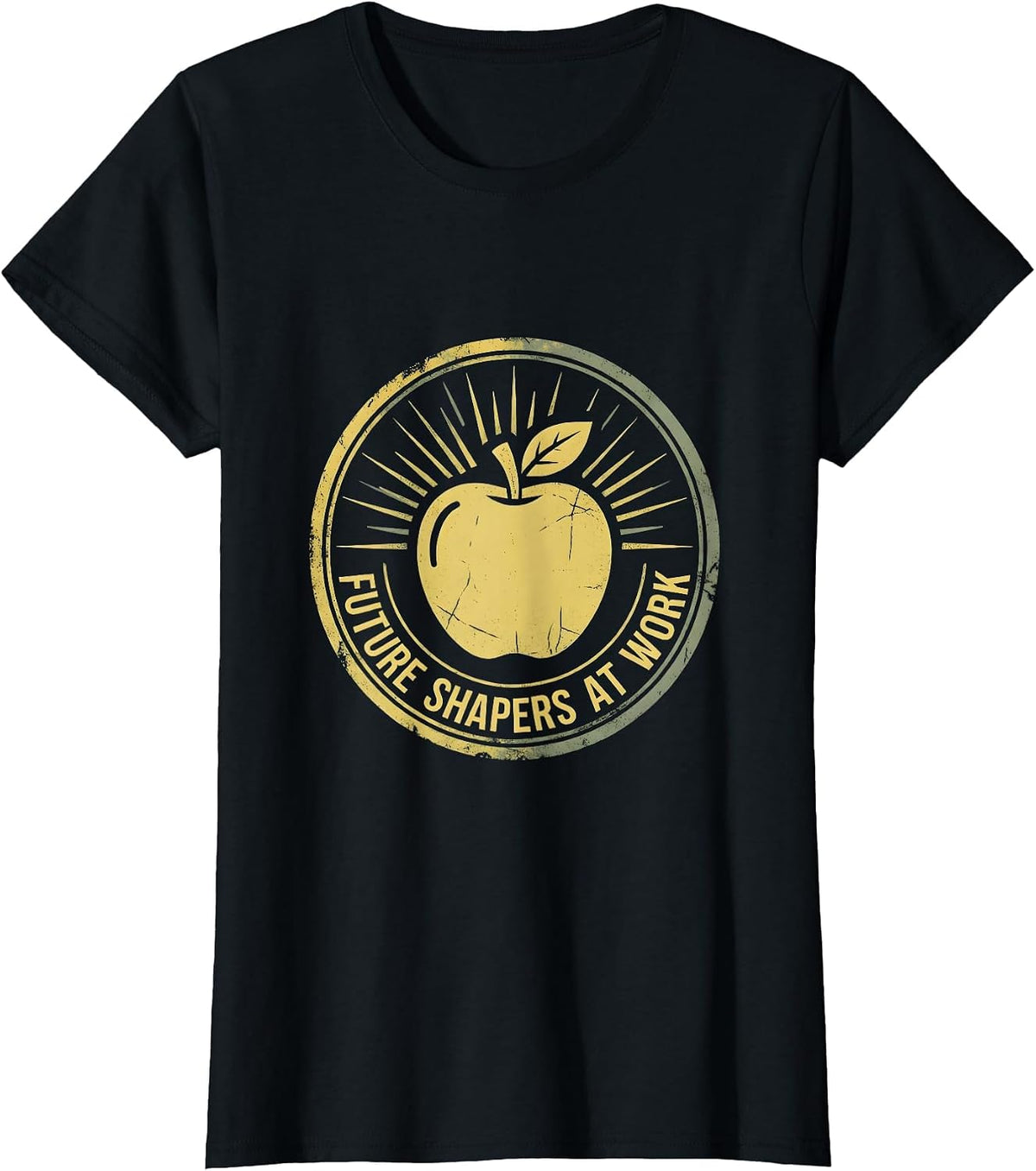 Future Shapers At Work First Day of School T-Shirt - Black