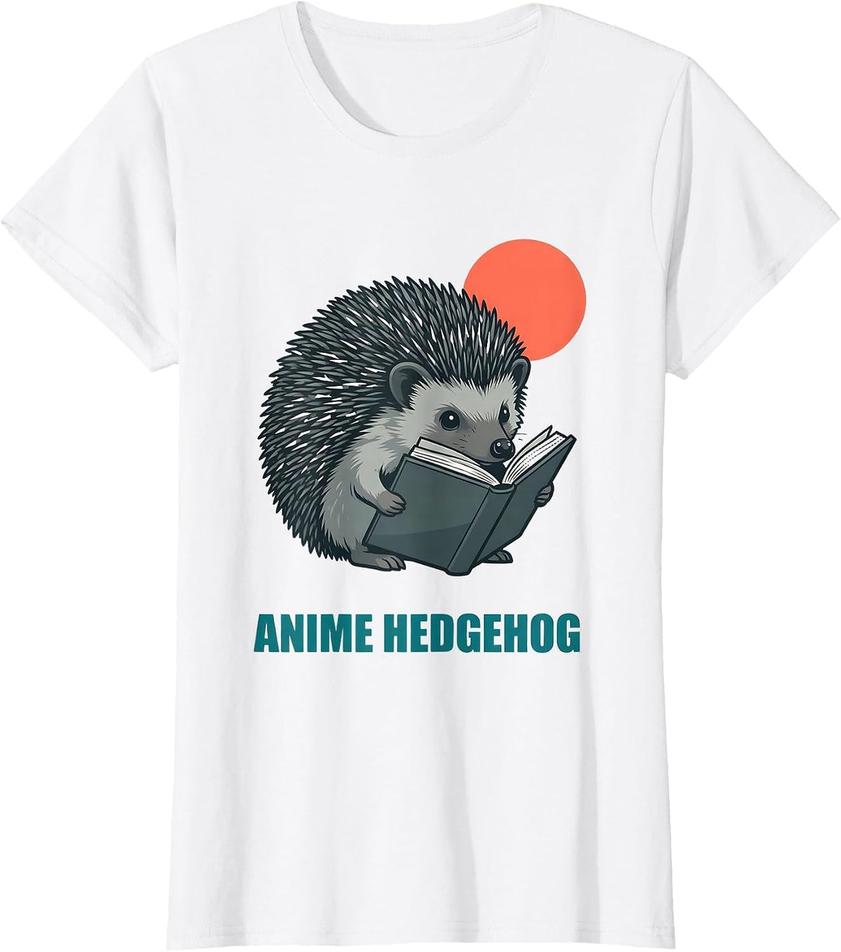Women's Anime Hedgehog Kawaii Chibi Hedgehog Gamer Anime Fan Gift T-Shirt - White