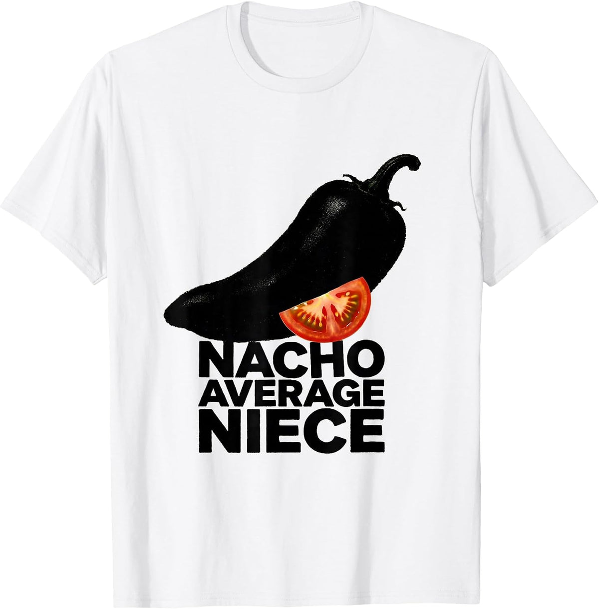 Men's Nacho Average Niece Funny Cinco De Mayo Fiesta Mexican T-Shirt - White