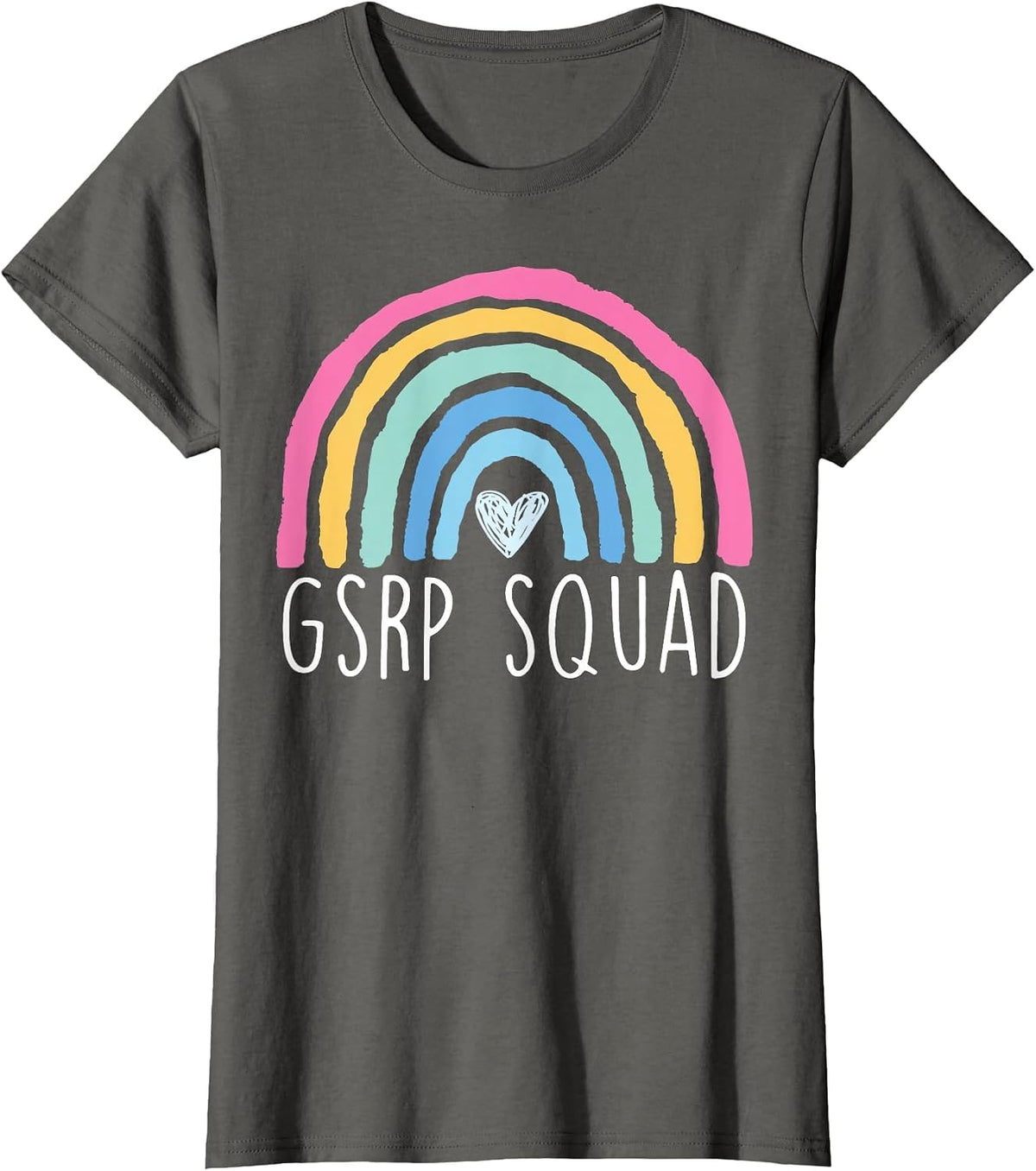GSRP Squad Early Intervention Teacher Intervention Support T-Shirt - Asphalt Grey