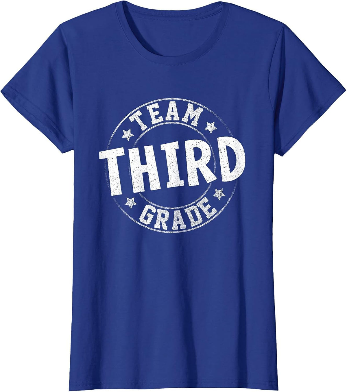 Team Third Grade Teacher Student Back to School 3rd Grade T-Shirt - Royal Blue